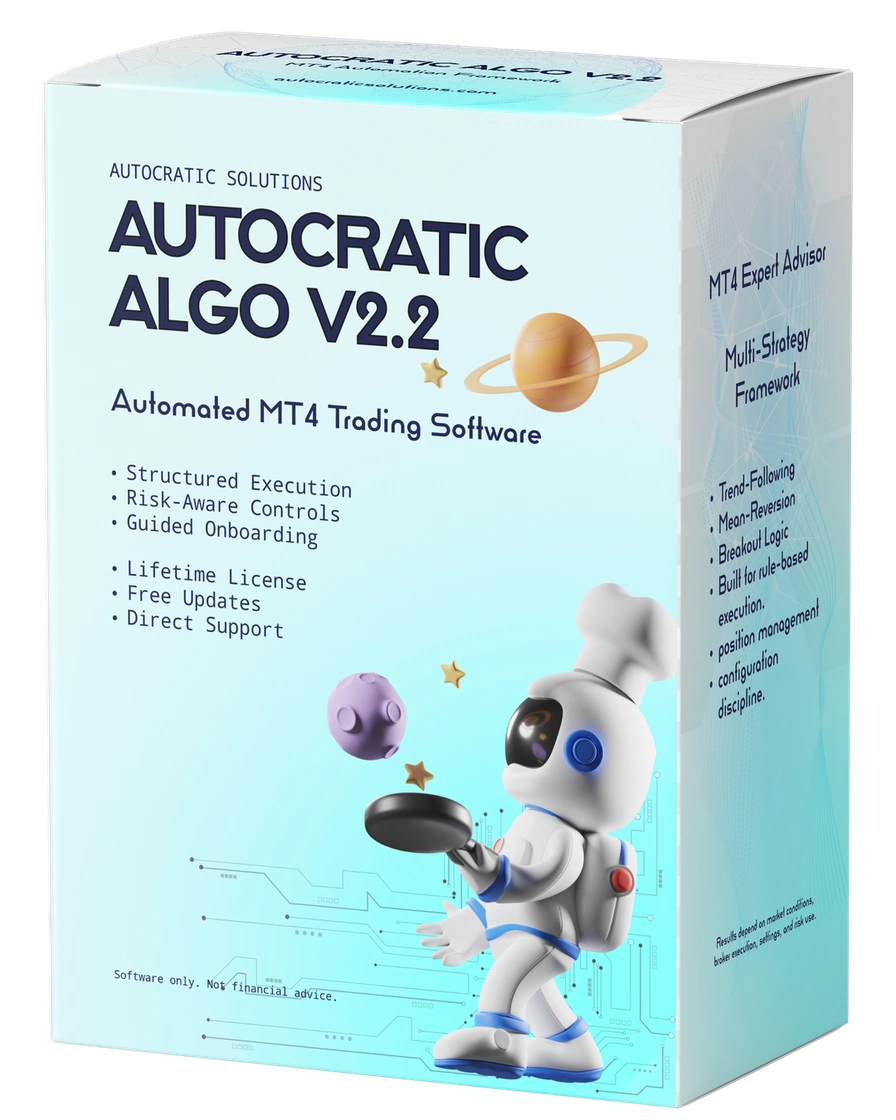 Autocratic Algo V2.2 — premium MT4 Expert Advisor product